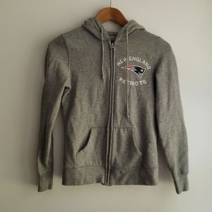 Patriots zippered hoodie